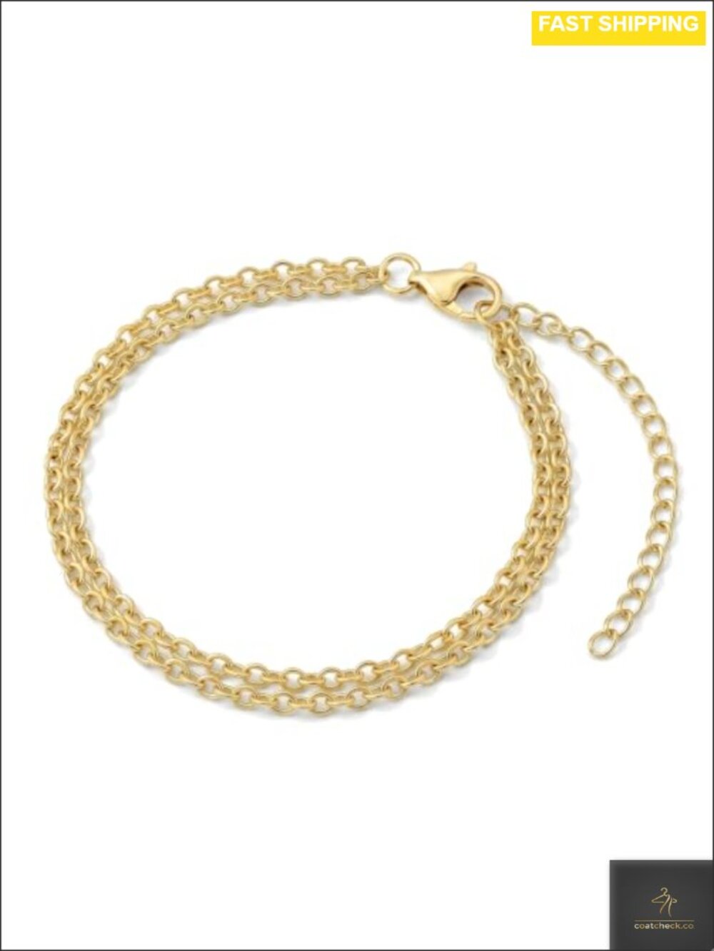 14K Gold Cable Chain Bracelet Layered Dainty Minimalist Women's Jewelry